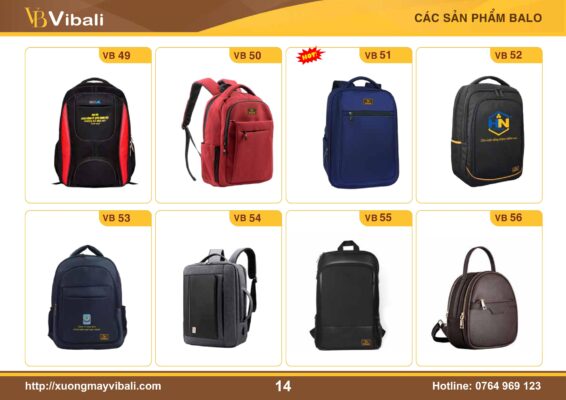 catalogue balo tui xach vali moi nhat 13
