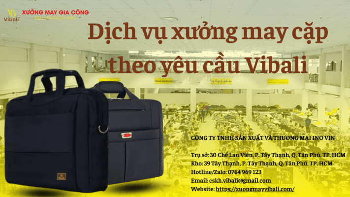 Xưởng may gia công Cặp Vải Đại Hội Đảng