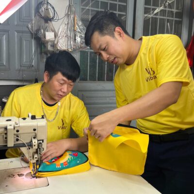 XƯỞNG MAY BALO, TÚI XÁCH VIBALI xưởng may balo túi xách Vibali