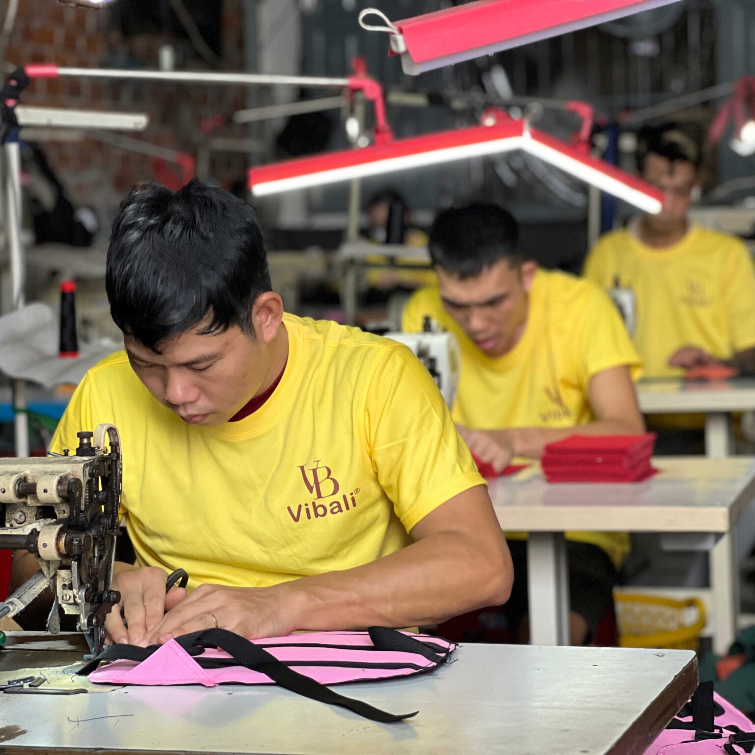 xưởng may balo túi xách Vibali