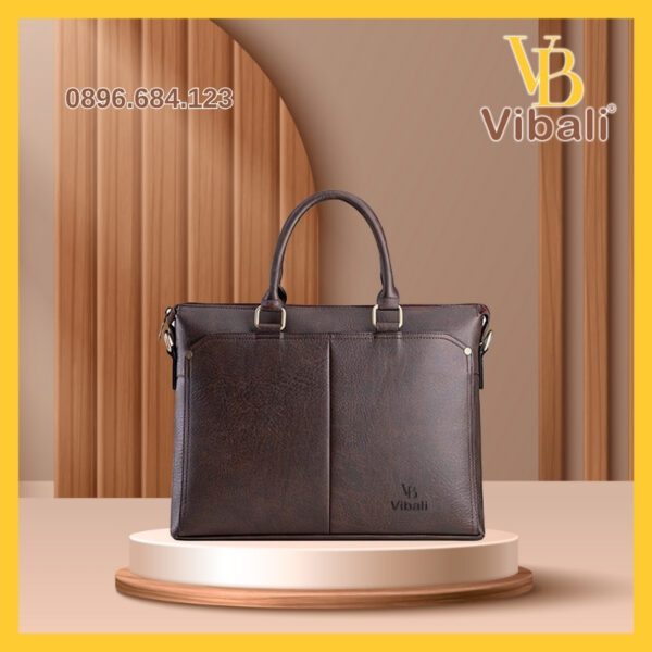 Cặp Da Nam-VBCD010 Cap da nam mau nau co day VBCD010