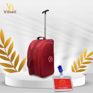 Túi Du Lịch Cần Kéo Vải Dù Quà Tặng Đại Hội Đảng ĐHĐ 11