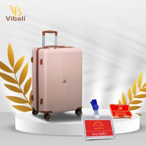 Vali Nhựa Cao Cấp + Huy Hiệu Quà Đại Hội Đảng ĐHĐ 18