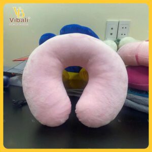 Gối Hơi Chữ U Màu Hồng VBL-0261925