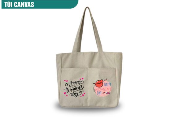 Túi vải canvas in logo: Giải pháp marketing và thiết kế sáng tạo cho doanh nghiệp Túi vải canvas in logo - Xưởng may túi vải Vibali