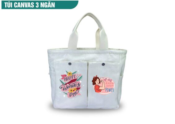 Túi vải canvas in logo: Giải pháp marketing và thiết kế sáng tạo cho doanh nghiệp Túi vải canvas in logo - Xưởng may túi vải Vibali