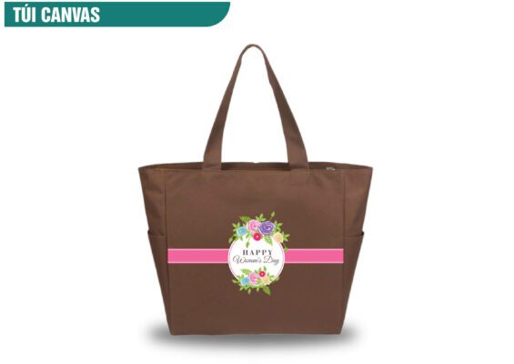 Túi vải canvas in logo: Giải pháp marketing và thiết kế sáng tạo cho doanh nghiệp Túi vải canvas in logo - Xưởng may túi vải Vibali