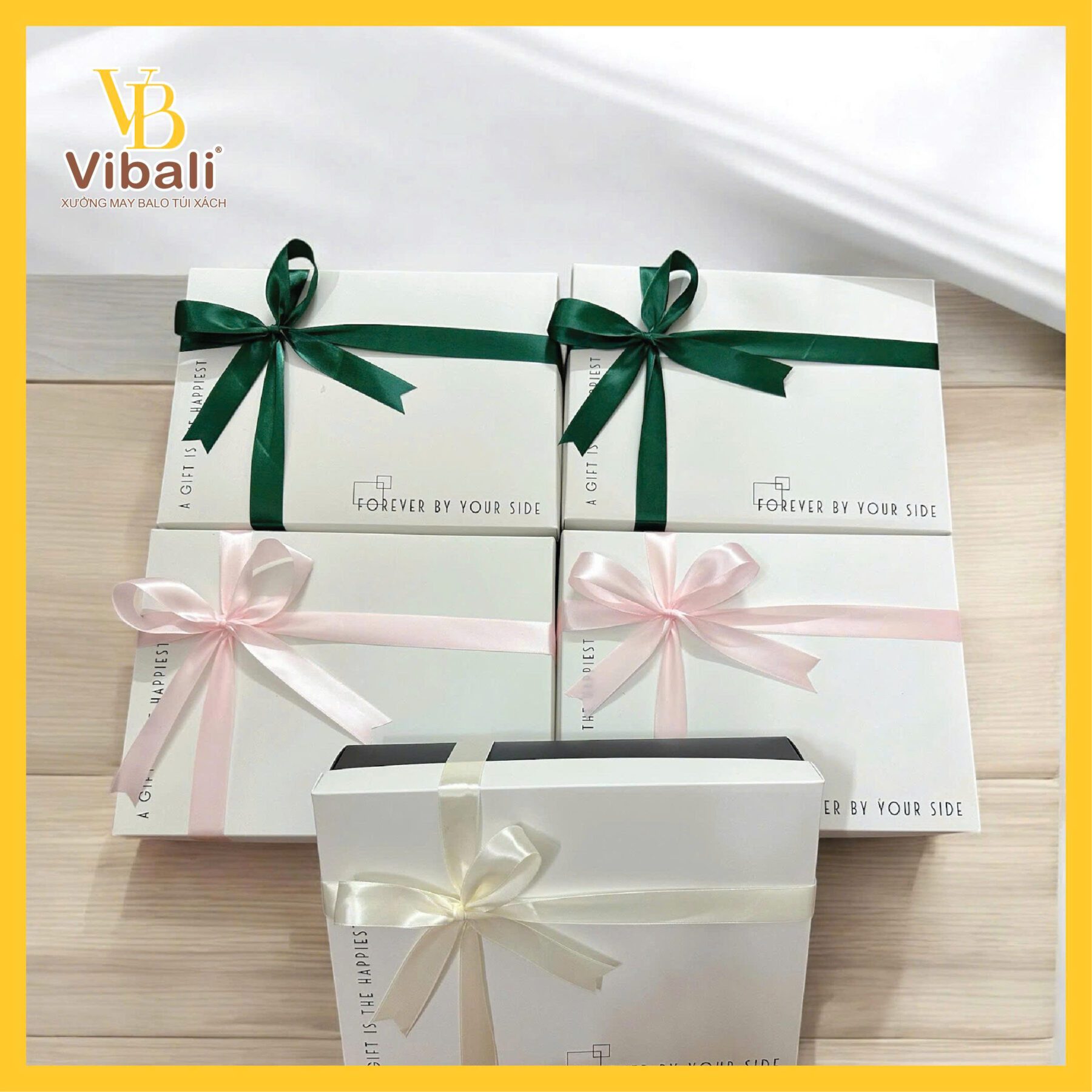 Set Khăn tắm Quà tặng Ý Nghĩa - Xưởng may khăn tắm in logo giá tốt Vibali set khăn quà tặng 20-10 xưởng may vibali