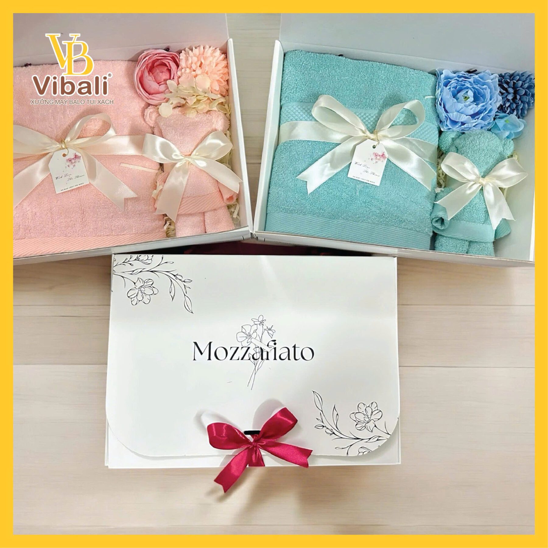 90+Quà Tặng 20-10 cho nhân viên ý nghĩa xưởng may balo túi xách giá tốt set khăn quà tặng 20-10 xưởng may vibali