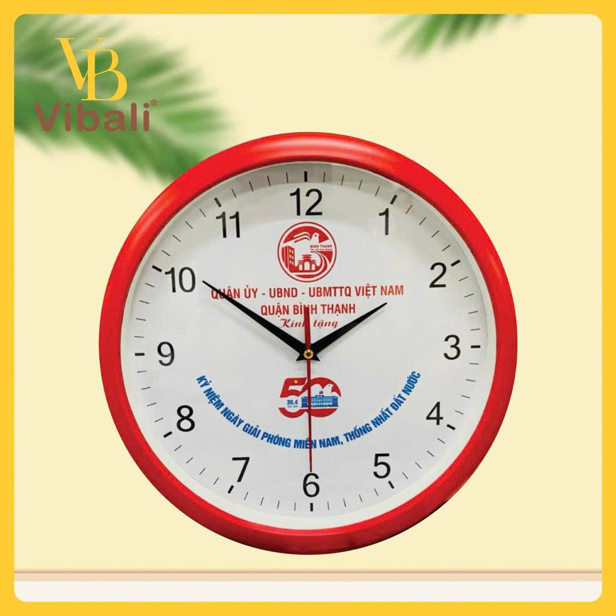 Quà tặng đại hội mặt trận tổ quốc ý nghĩa thiết thực đồng hồ in logo quà tặng mặt trận tổ quốc