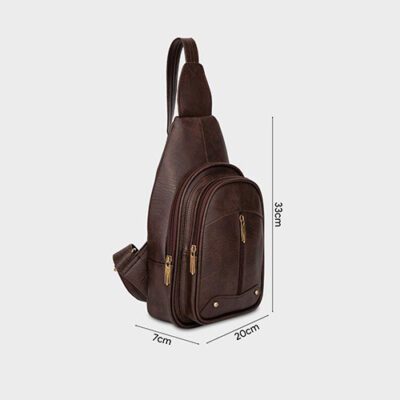 Túi da đeo chéo cho nam VBTCD001