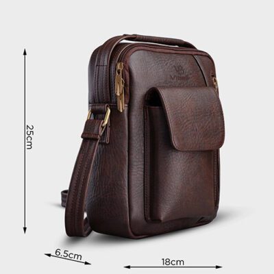 Túi da đeo chéo nam VBTCD002 thời trang nam cao cấp