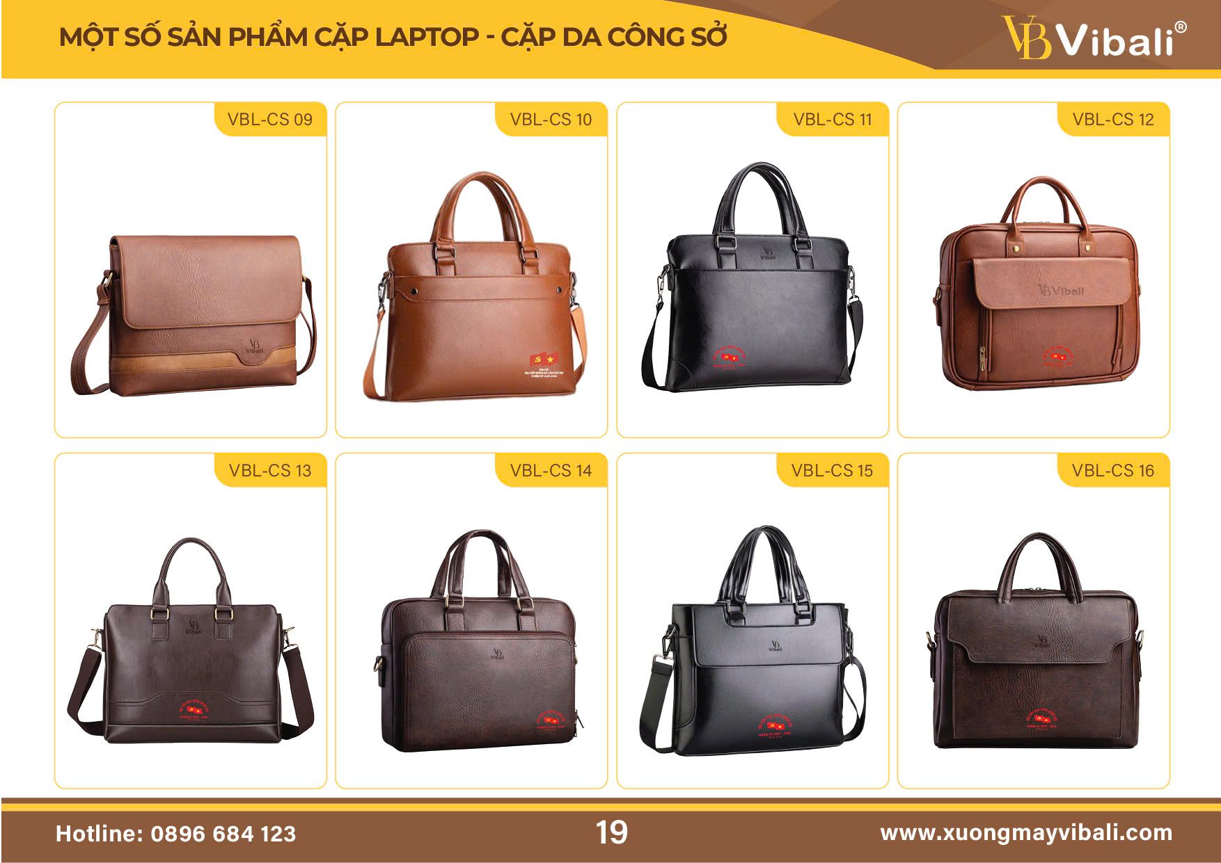 Cặp da nam công sở VBCD025 HÌNH ẢNH XƯỞNG MAY CẶP DA THEO YÊU CẦU VIBALI TẠI HỒ CHÍ MINH