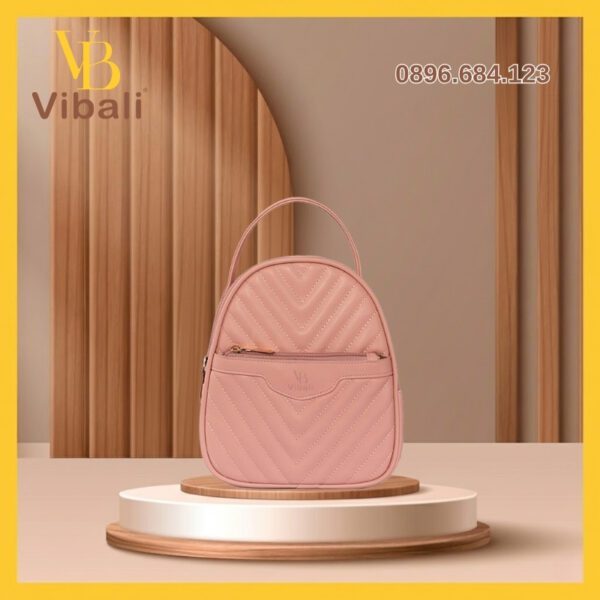 Balo da nữ VBBD12 Balo da nu cao cap VBBD12