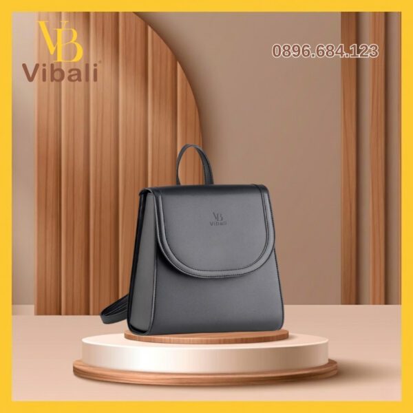 Balo da nữ VBBD06 Balo da nu mau den VBBD06