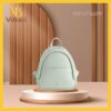 Balo da nữ VBBD05 Balo da nu mau xanh ngoc VBBD05