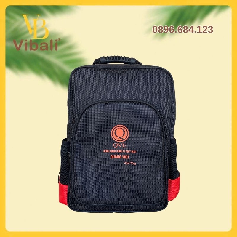 Top mẫu Balo laptop công sở in logo được ưa chuộng 2026 Balo laptop quà tặng Quảng Việt VBB078