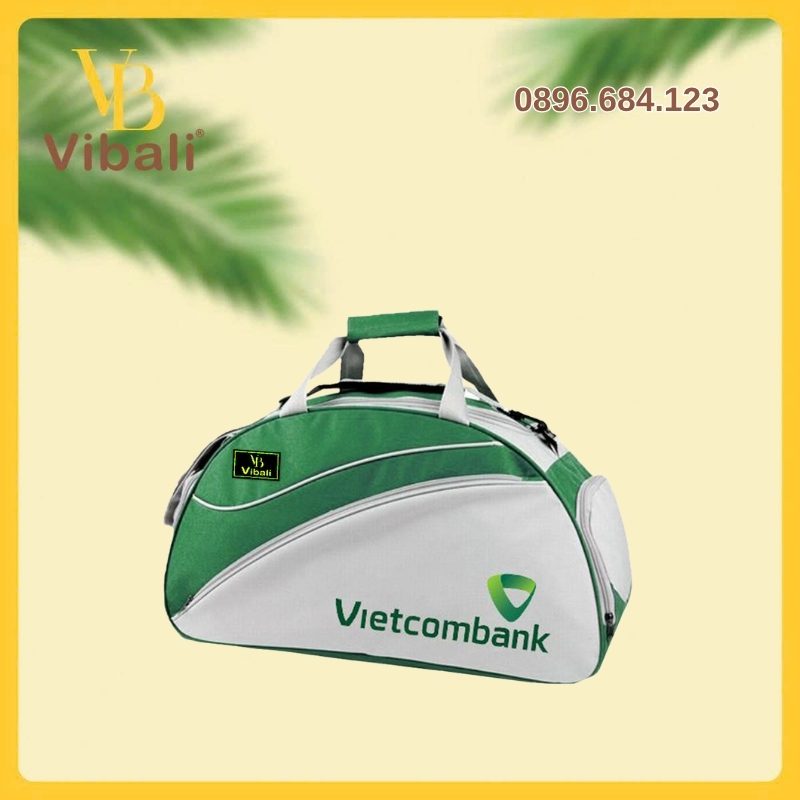 Túi xách du lịch quà tặng ngân hàng VIETCOMBANK VBT020