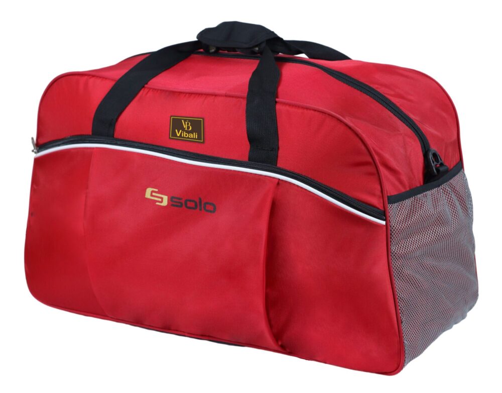 Túi xách du lịch vải dù VBT019 màu đỏ