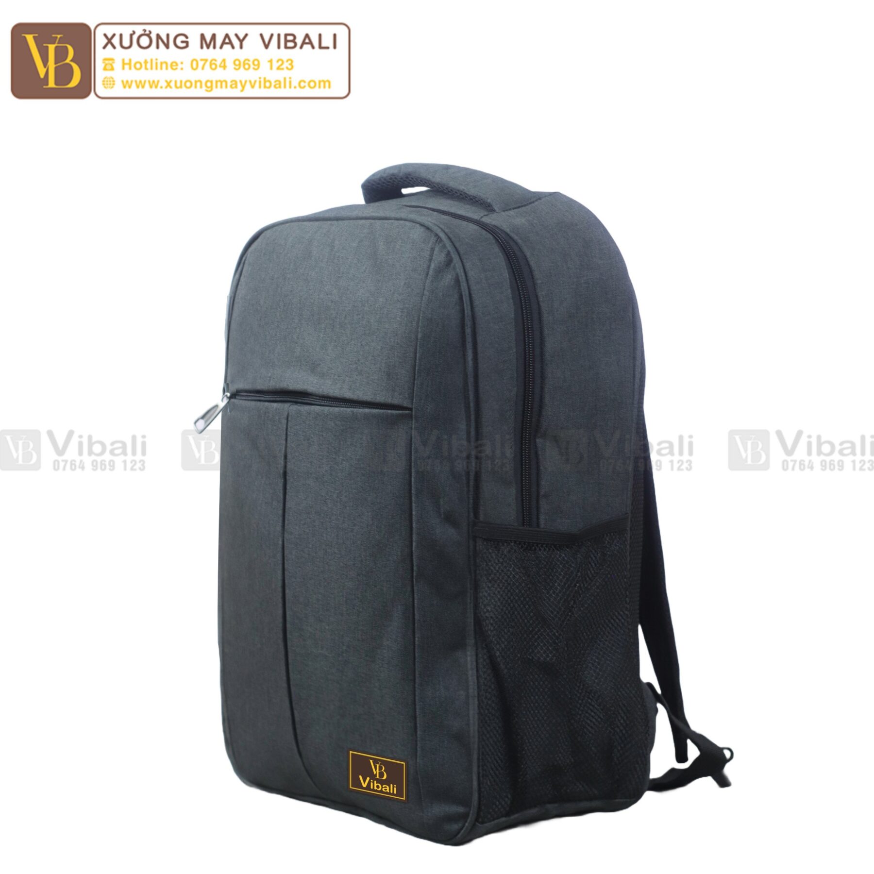 balo đựng laptop vải bố VBB040