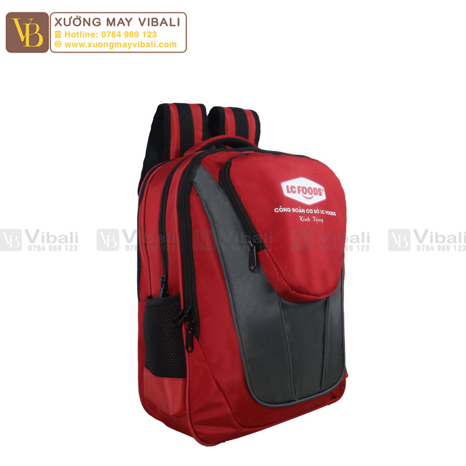 Balo laptop quà tặng LC FOODS VBB042