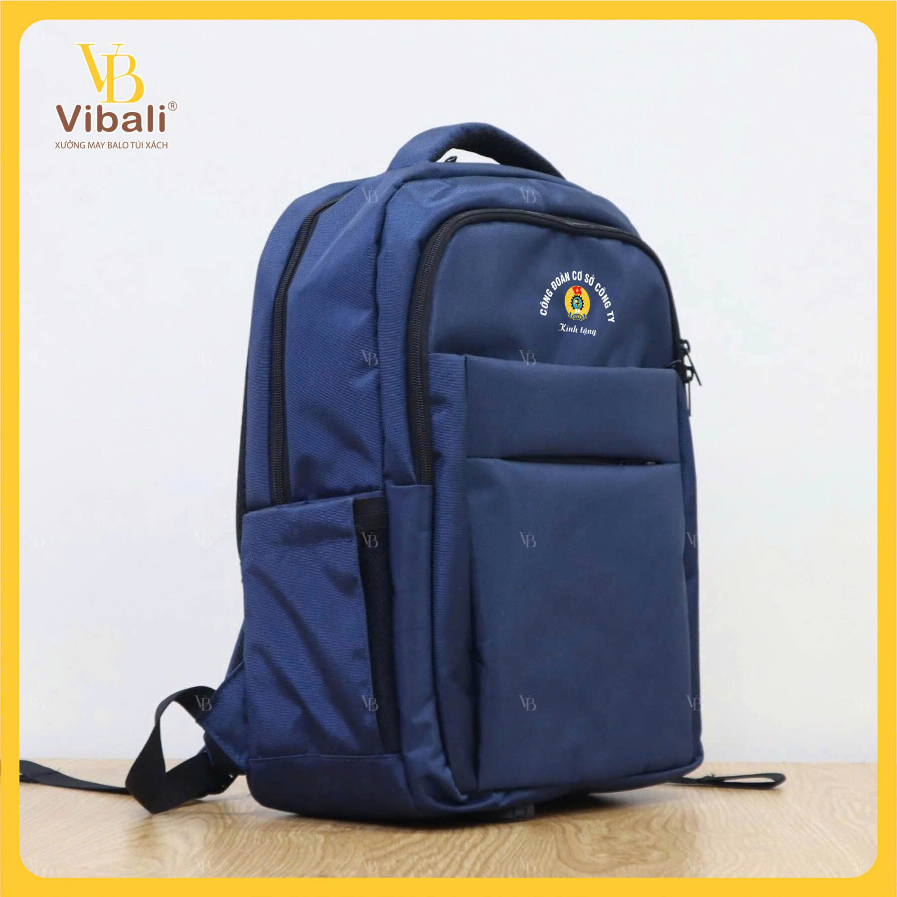 Balo laptop quà tặng công đoàn VBB034
