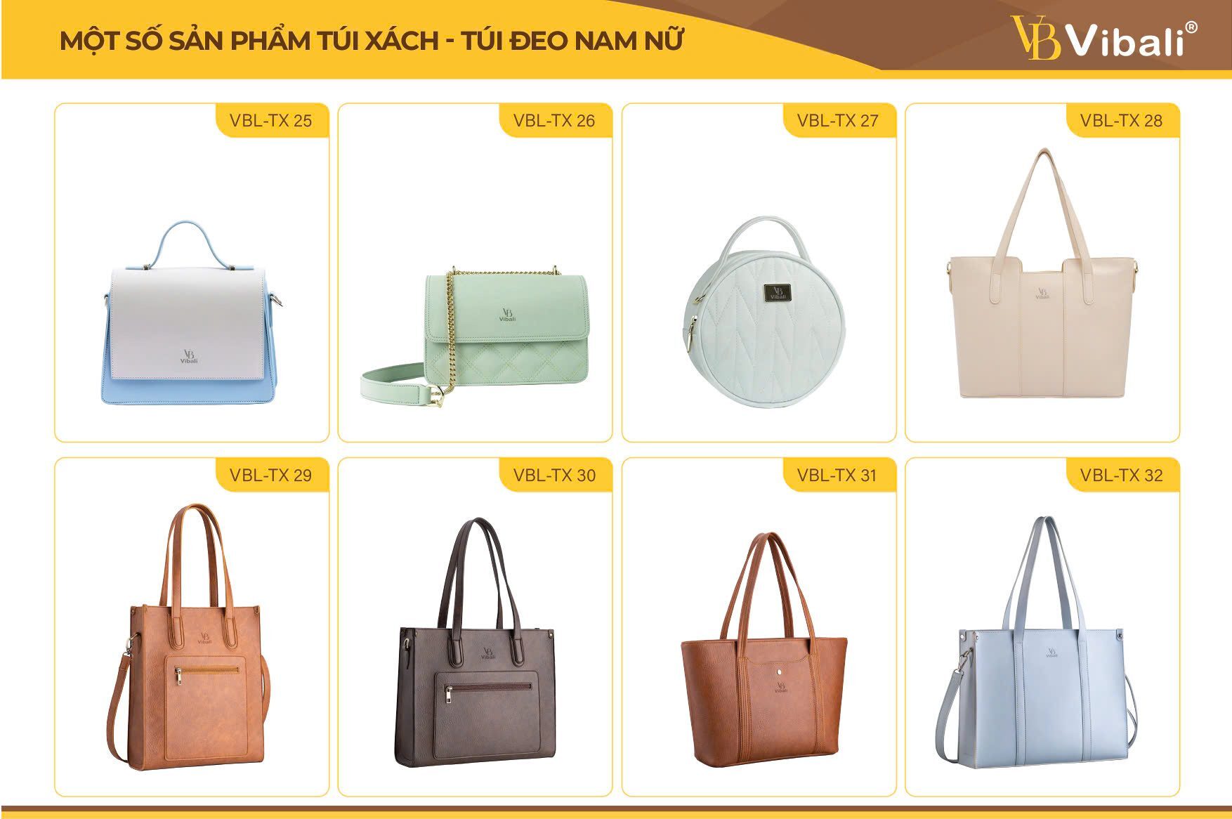 Vibali xưởng may balo túi xách da cho nam nữ tại TPHCM