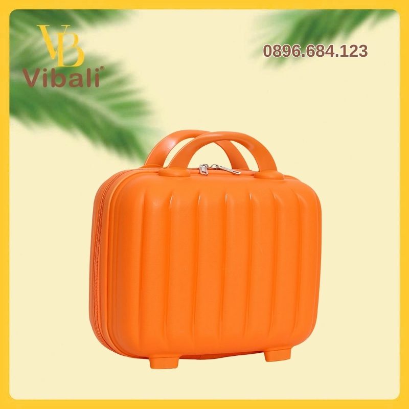 Vali nhựa ABS màu cam VBV043