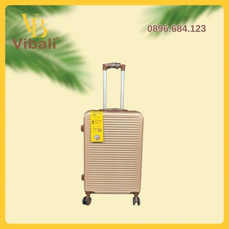 Vali nhựa ABS VBV036 Vali nhựa ABS màu đồng VBV036