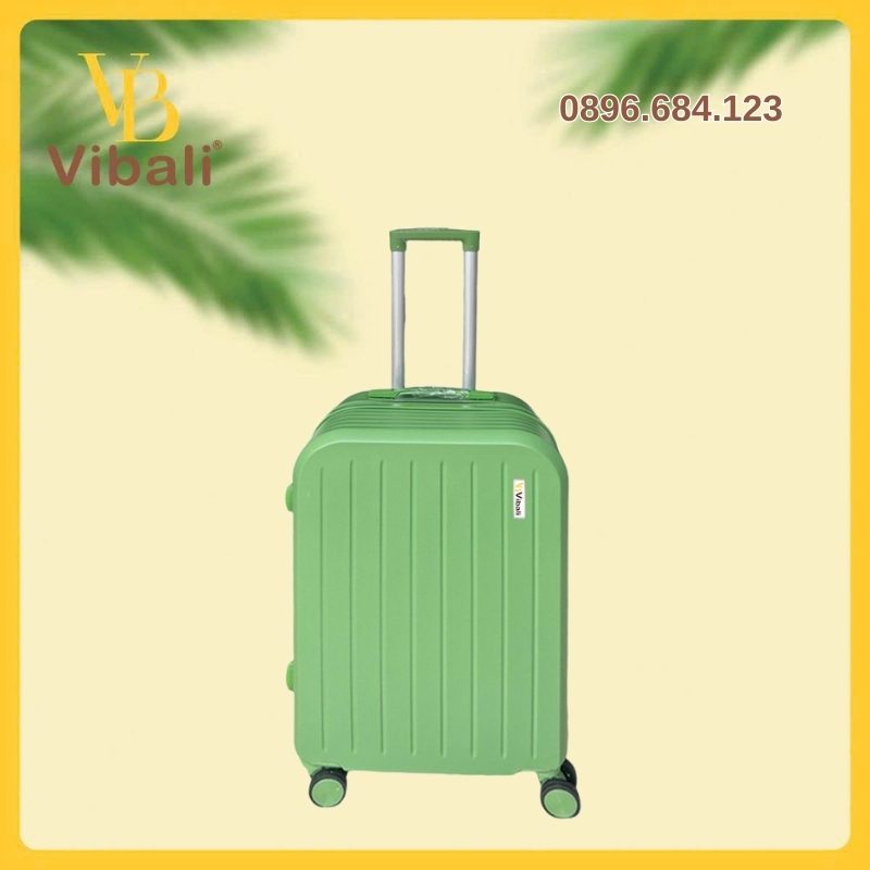 Vali nhựa ABS xanh lá VBV002