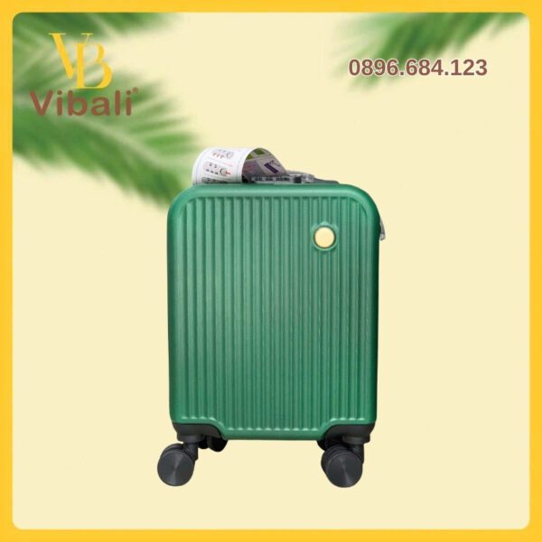 Vali nhựa ABS VBV037 Vali nhua ABS xanh reu VBV037