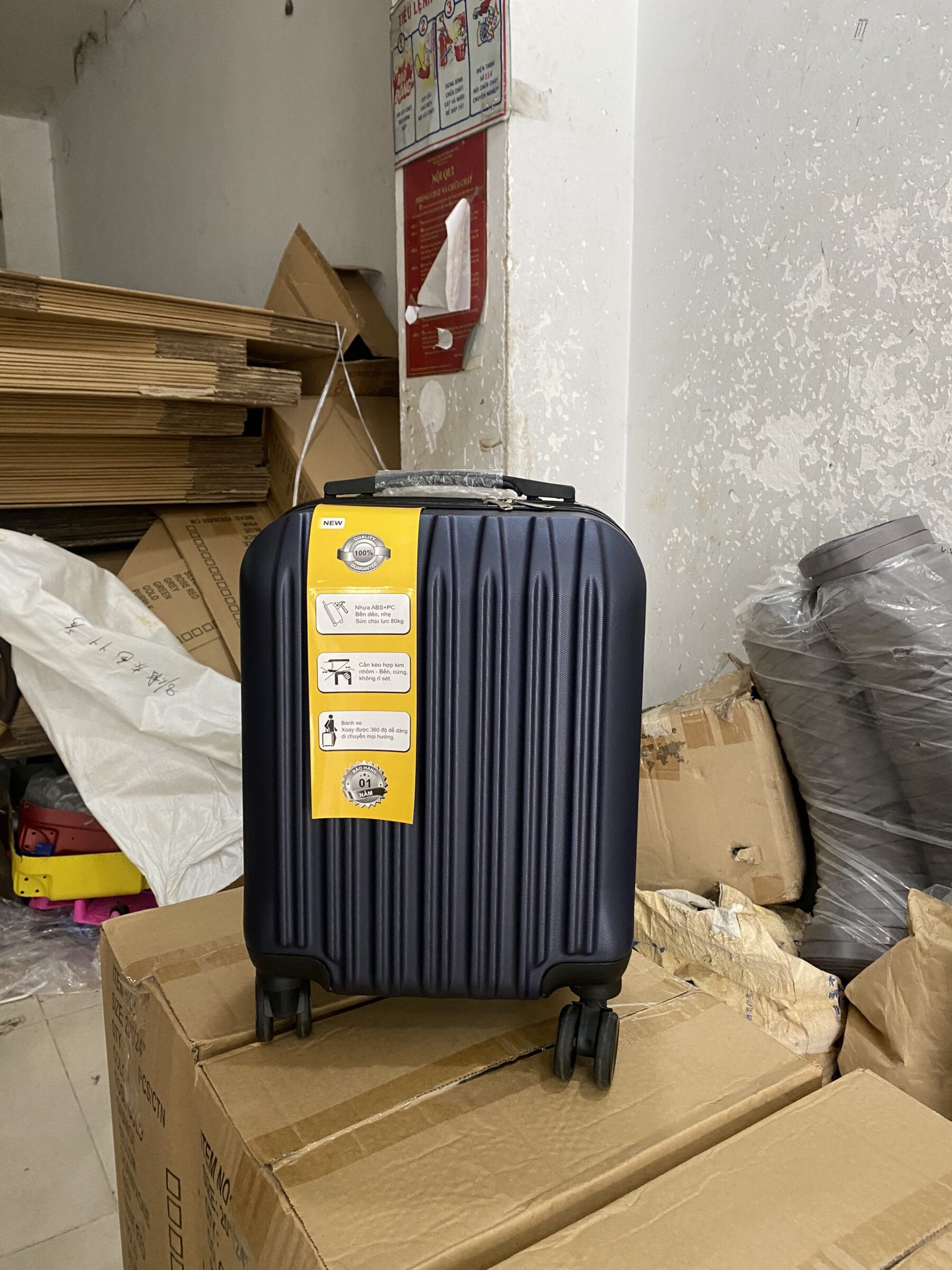 Vali kéo du lịch nhựa ABS VBV048