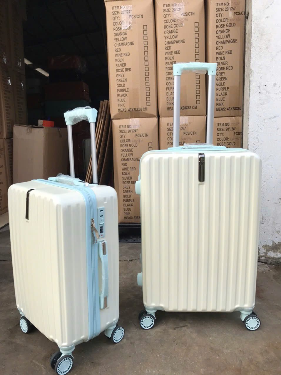 vali kéo du lịch nhựa PC VBV049