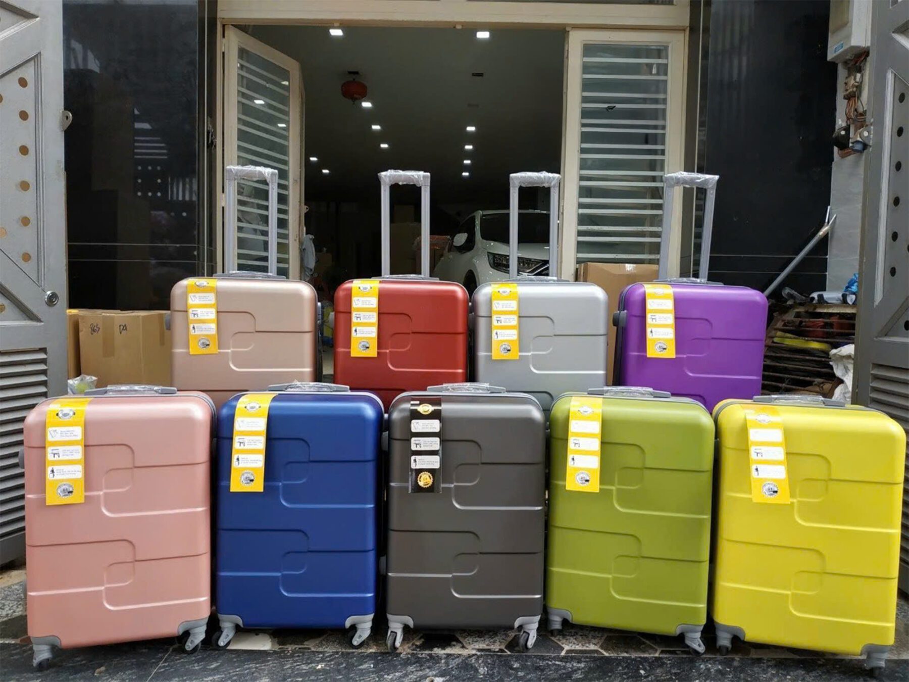 vali kéo du lịch nhựa ABS VBV008