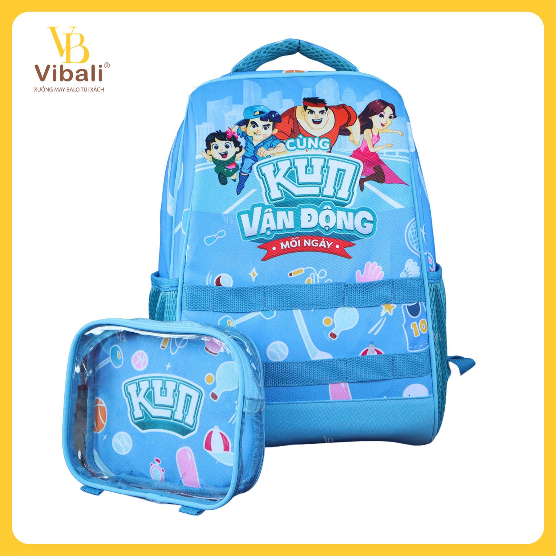 Balo quà tặng KUN VBB014 Balo quà tặng sữa KUN VBB014