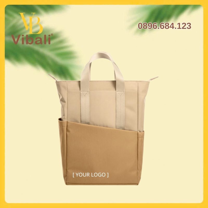 balo quà tặng ngày phụ nữ in logo theo yêu cầu