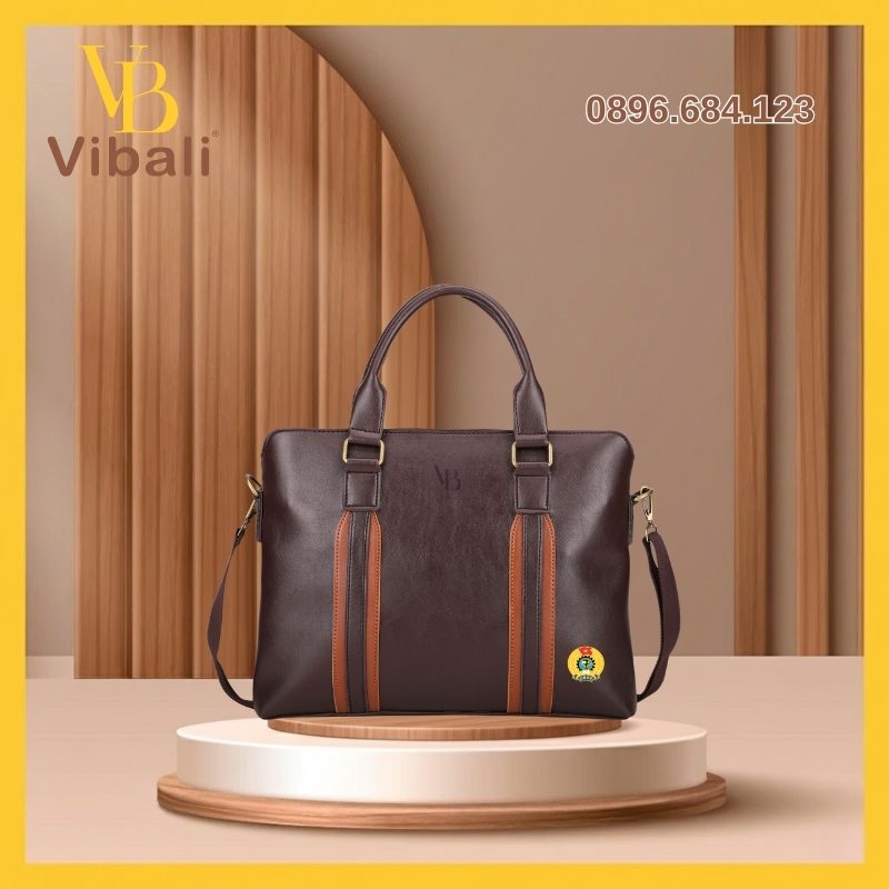 cặp da quà tặng đại hội công đoàn thiết kế theo yêu cầu