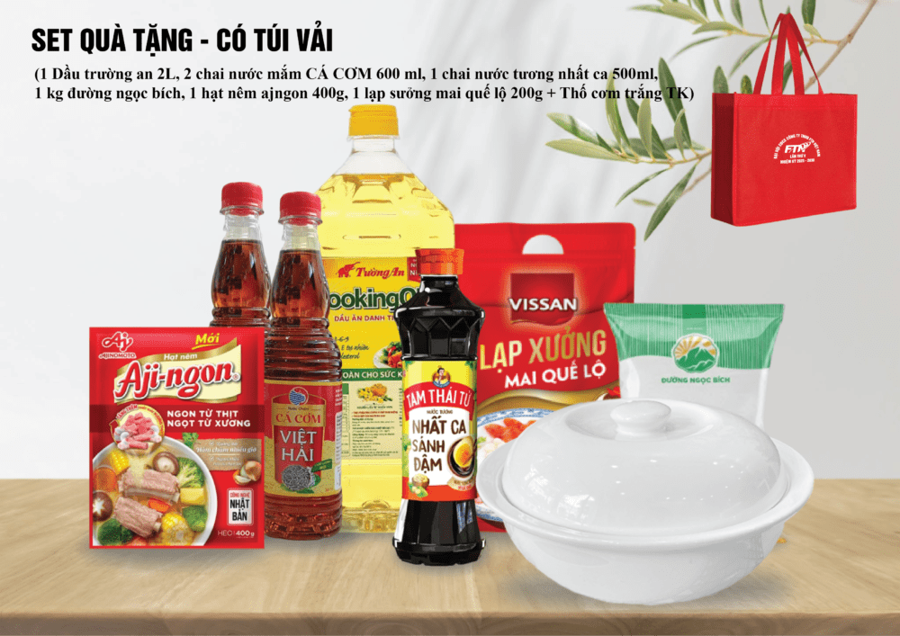 Gợi ý 25+ set quà tết cho nhân viên, người lao động mà doanh nghiệp nên chọn SET QUA TANG TET 04