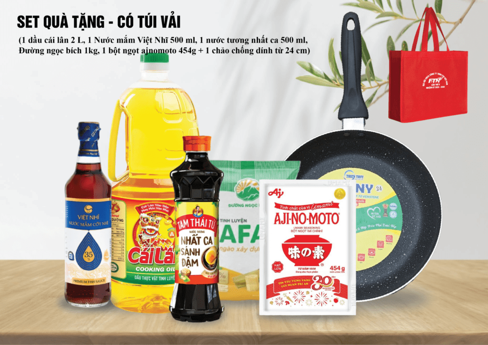 Gợi ý 25+ set quà tết cho nhân viên, người lao động mà doanh nghiệp nên chọn set quà tết cho nhân viên, người lao động gia vị và chảo bán chạy 2026