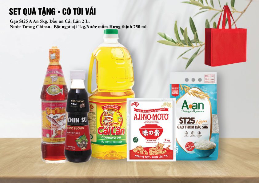 Gợi ý 25+ set quà tết cho nhân viên, người lao động mà doanh nghiệp nên chọn SET QUA TANG TET 1