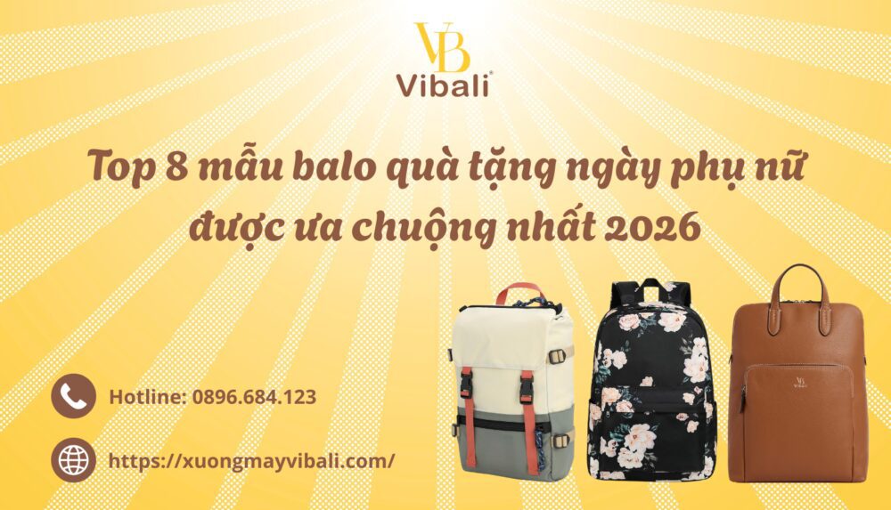 Top 8 mau balo qua tang ngay phu nu duoc ua chuong nhat 2026