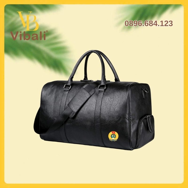 Túi xách du lịch da làm Quà Tặng Đại Hội Công Đoàn