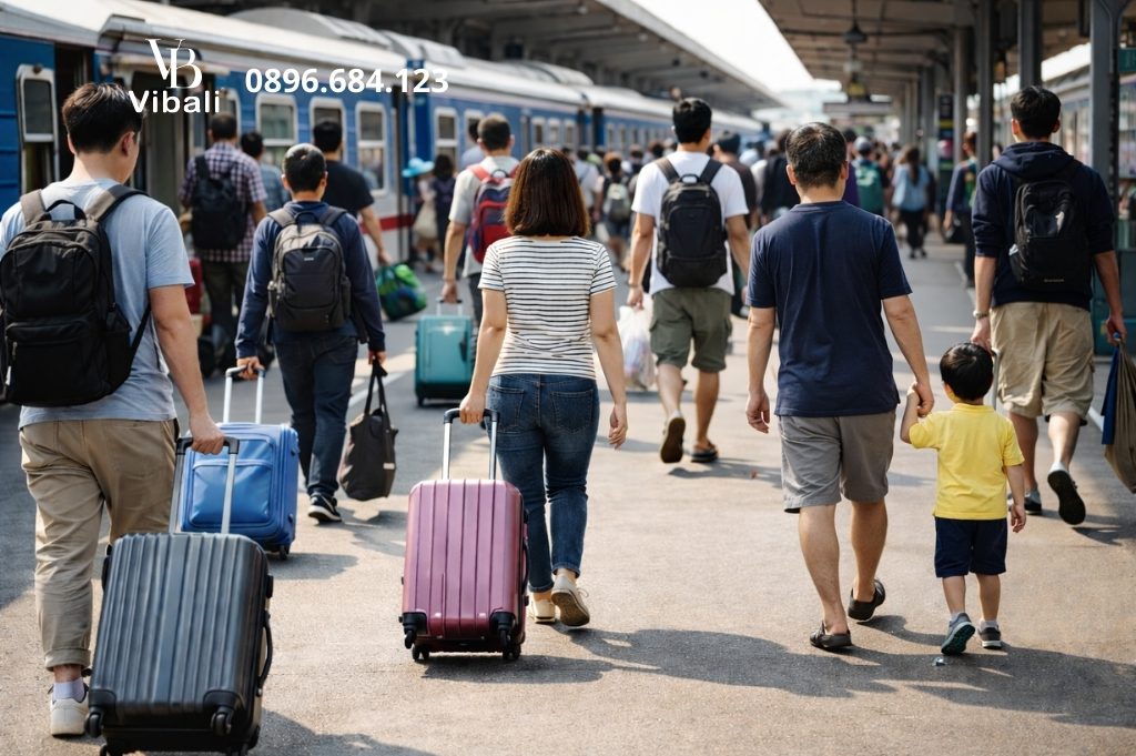 Vali keo du lich thiet ke gon nhe de dang mang di