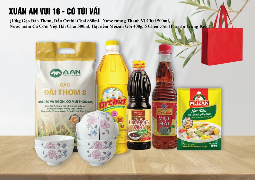 Gợi ý 25+ set quà tết cho nhân viên, người lao động mà doanh nghiệp nên chọn Xuan An Khang 16