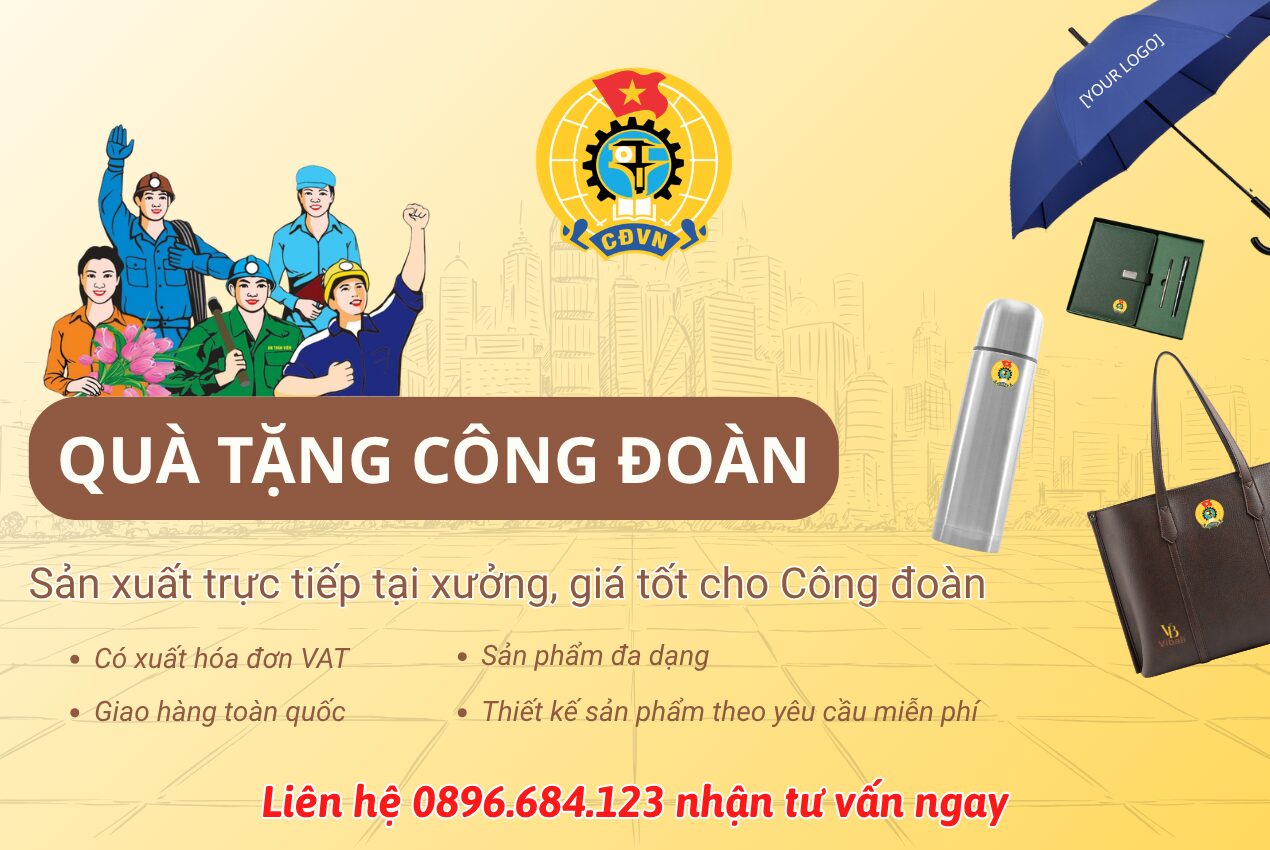 Giải pháp quà tặng giá xưởng cho công đoàn được ưa chuộng nhất 2026