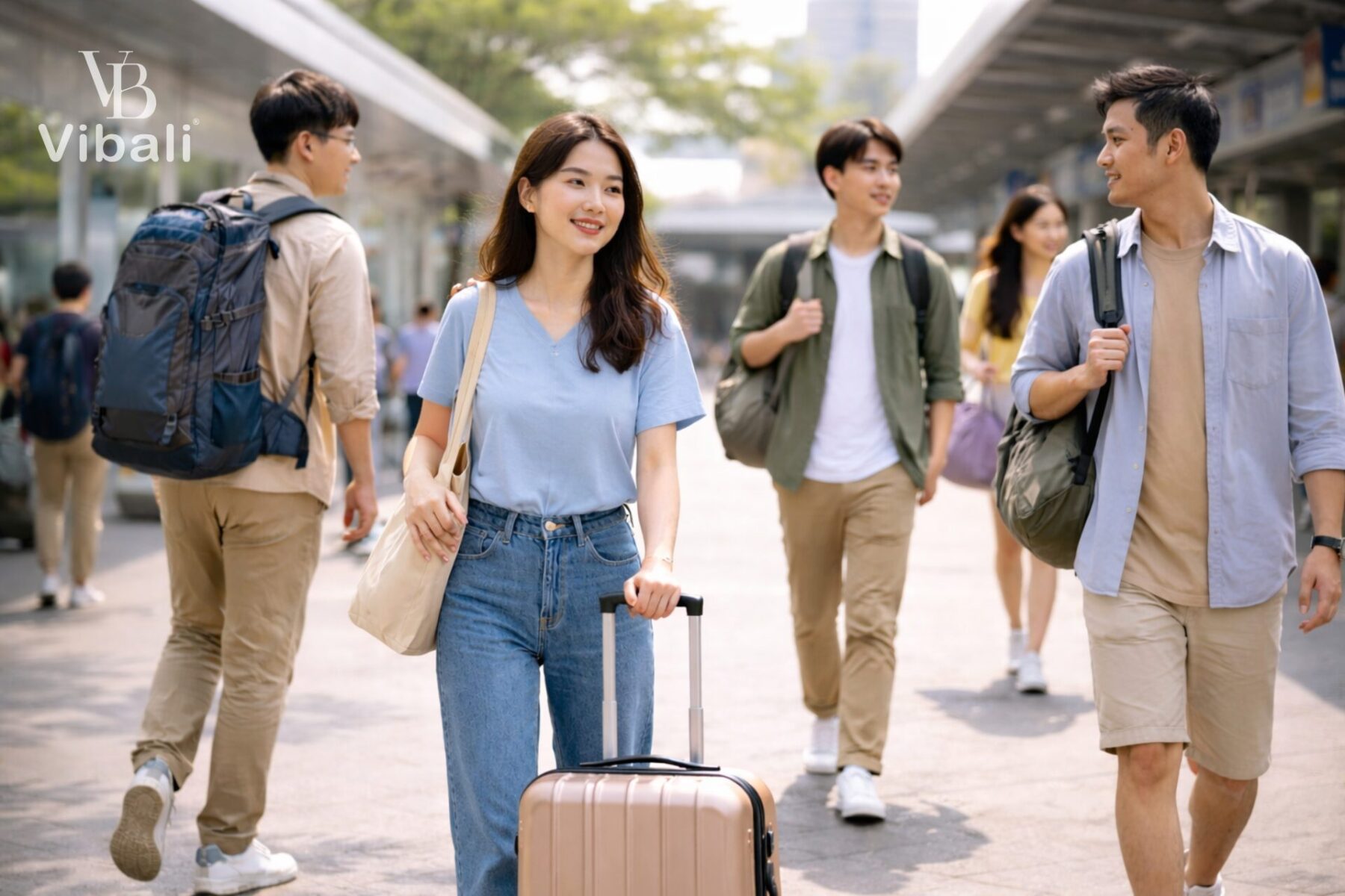 Combo quà tặng du lịch in thương hiệu làm quà tặng ngày 30/4 Combo qua tang du lich in logo phu hop voi tung doi tuong doanh nghiep