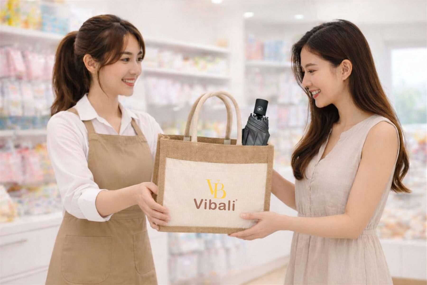 Set quà tặng thân thiện với môi trường cho khách hàng nữ