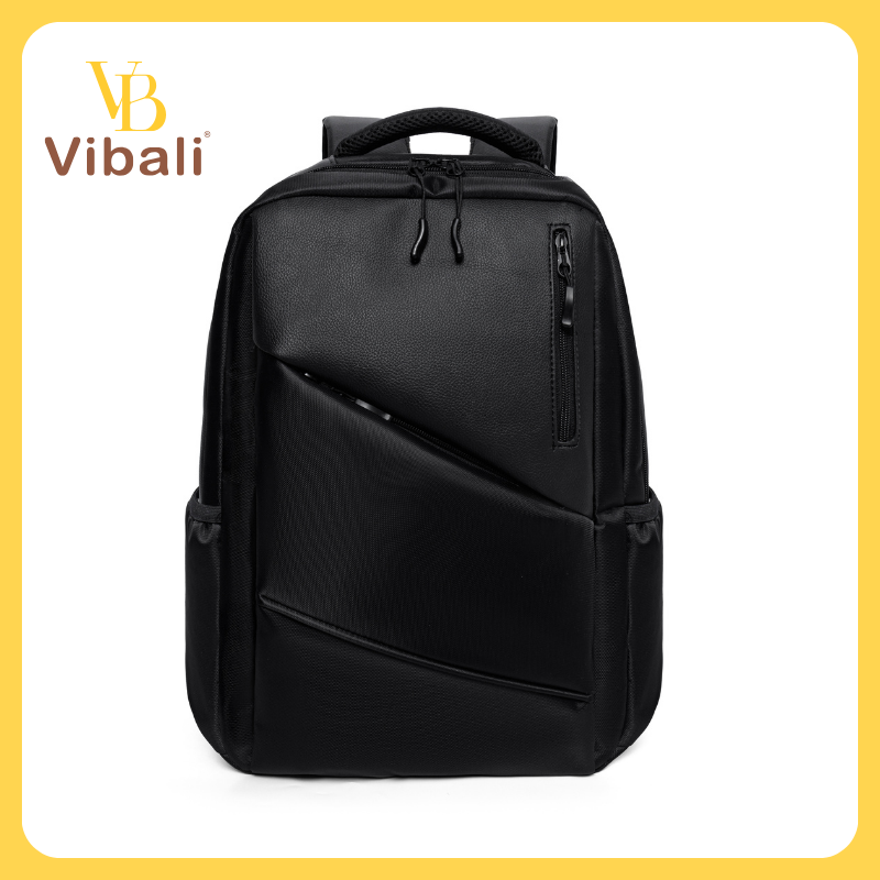 5 xu hướng sản xuất balo quà tặng doanh nghiệp trong năm 2026 Balo laptop công sở phong cách tối giản VBB110