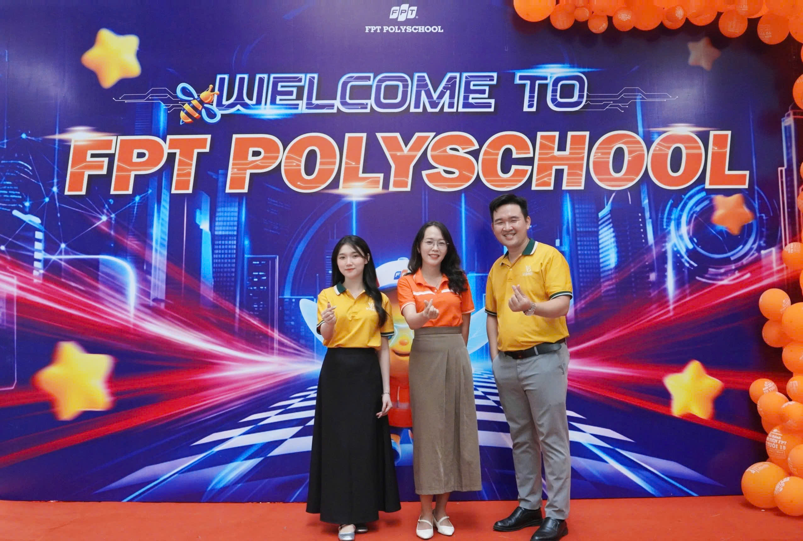 VIBALI đồng hành cùng FPT PolySchool tại sự kiện Running Bee 2026 Tập thể Vibali tham dự sự kiện Running Bee 2026
