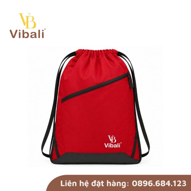 6 thiết kế Balo đồng phục trại hè được nhiều trường lựa chọn Balo dây rút (Drawstring Bag) in logo